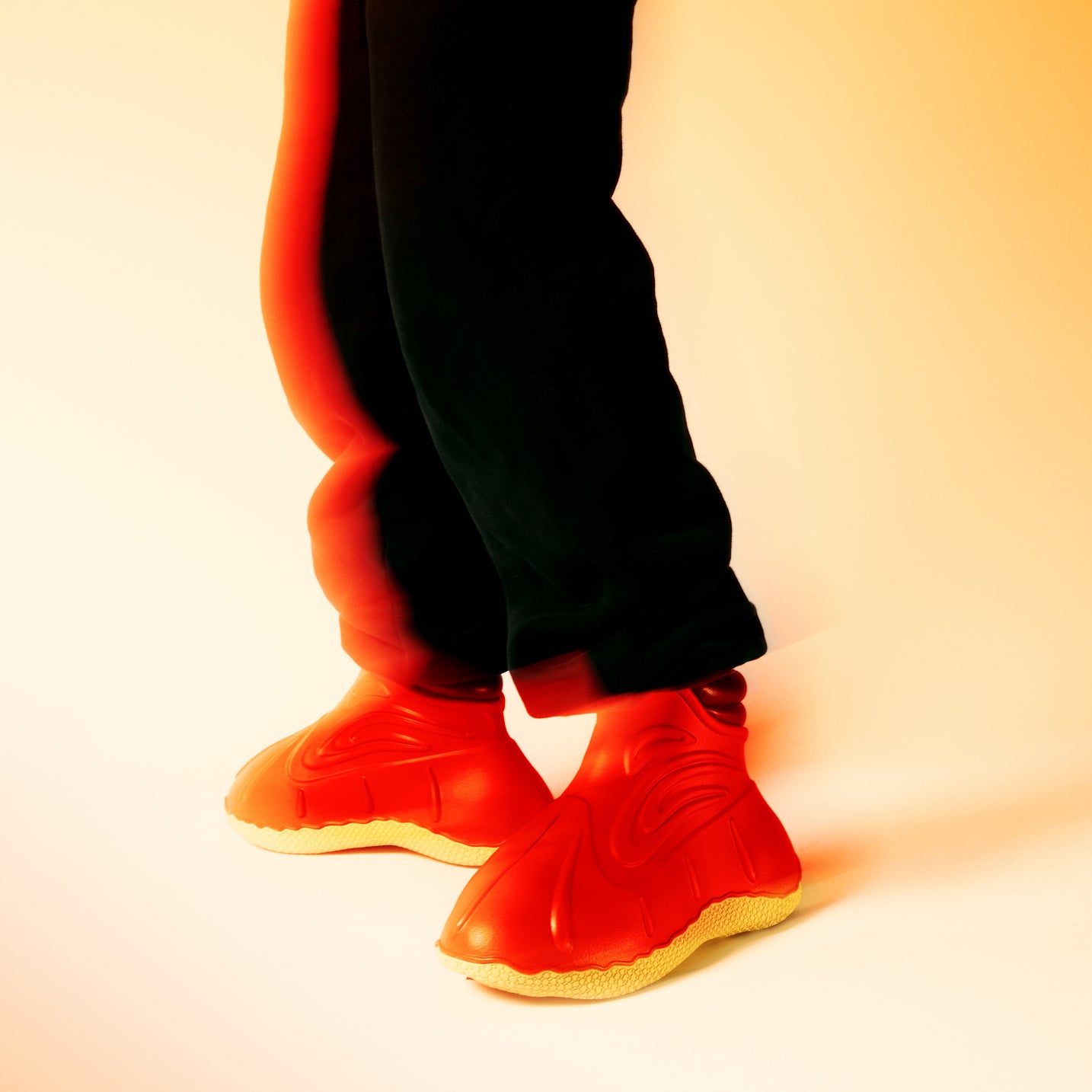 DUCK BOOT - RED