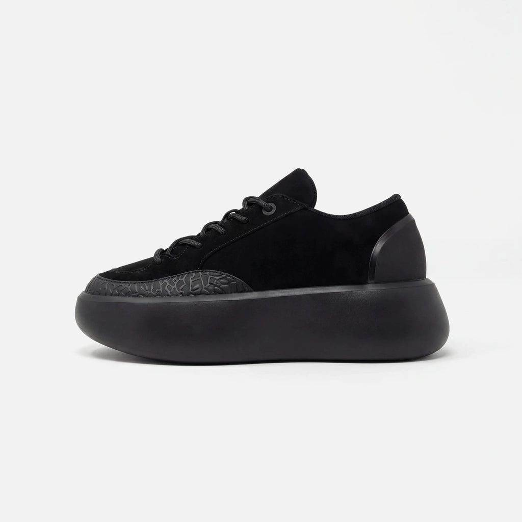 FCTRY Lab OB1 Black AF Sneaker - Front View