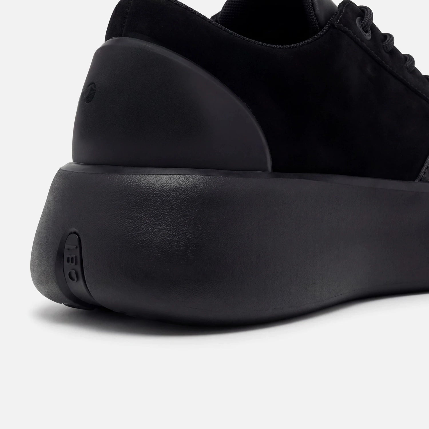 FCTRY Lab OB1 Black AF Sneaker - Three Quarter View