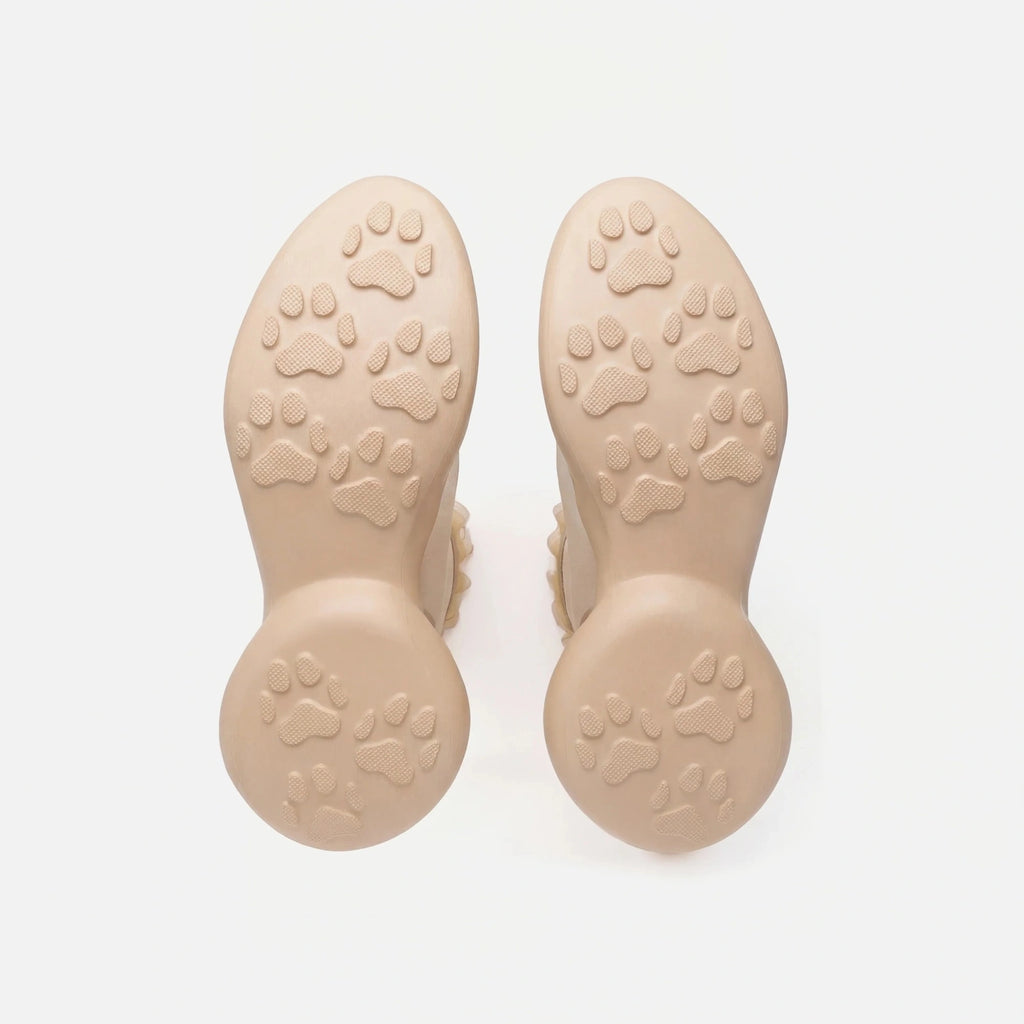 FCTRY Lab RUFL Boot Beige - Outsole Bottom View