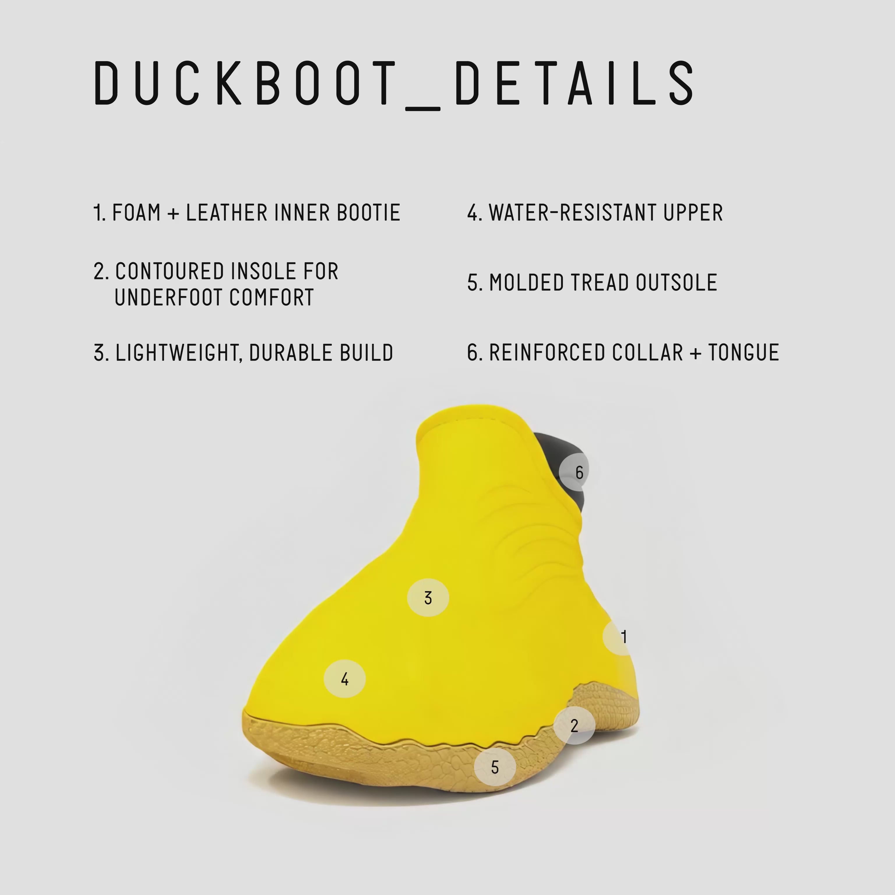 Shop FCTRY LAb x NLE Choppa Duck Boot - Yellow