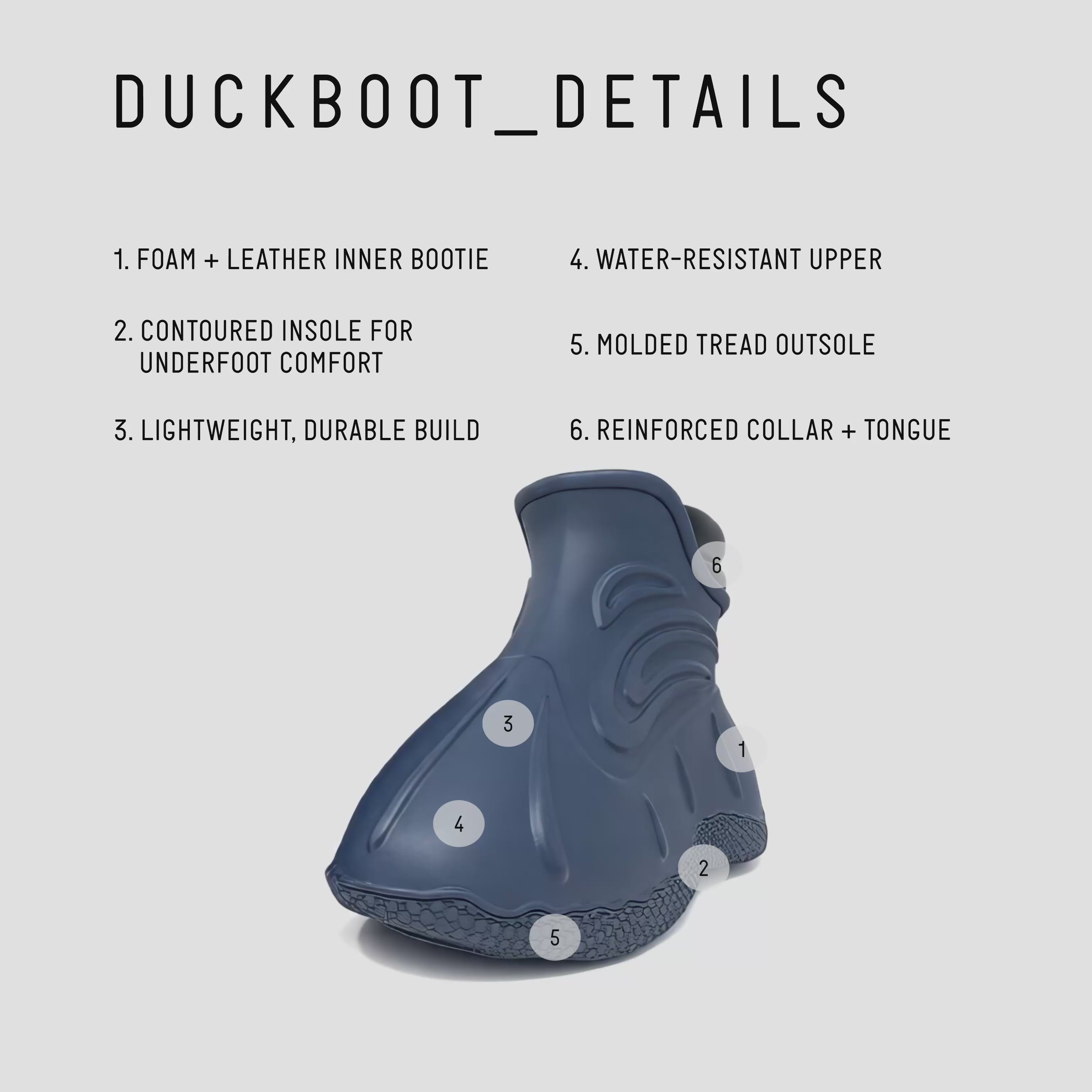 Shop FCTRY LAb x NLE Choppa Duck Boot - Blue